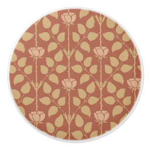 Bouton De Porte En Céramique Bouton en céramique Rose