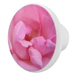 Bouton De Porte En Céramique Bouton en céramique rose rose