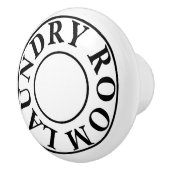Bouton De Porte En Céramique Buanderie (Droite)