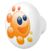 BOUTON DE PORTE EN CÉRAMIQUE BUBBBLY SUN (Droite)