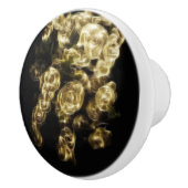 Bouton De Porte En Céramique Bud Gilt (Droite)