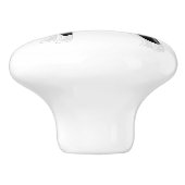 Bouton De Porte En Céramique Bull Terrier Chien Design (Côté)