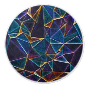 Bouton De Porte En Céramique Bulles cassées