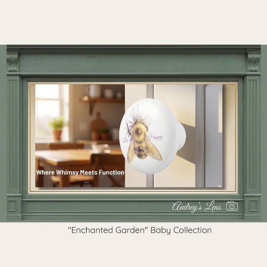 Bouton De Porte En Céramique Bumblebee Nursery Knob | Nature Drawer Pull