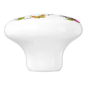 Bouton De Porte En Céramique  Butterfly drawer knobs ceramic (Côté)