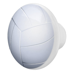 Bouton De Porte En Céramique Cadeau frais de sport du volleyball