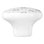 Bouton De Porte En Céramique Cadeau neutre de douche d'éléphant de bébé (Côté)