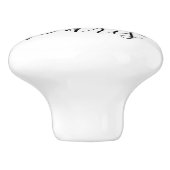 Bouton De Porte En Céramique Café Paris (Côté)