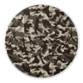 Bouton De Porte En Céramique Camouflage du quartier fermé (Devant)