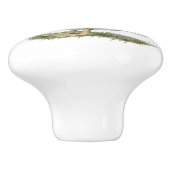 Bouton De Porte En Céramique Canard à cochon noir (Côté)