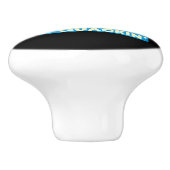 Bouton De Porte En Céramique Canard en caoutchouc (Côté)