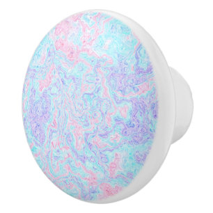 Bouton De Porte En Céramique Candy de coton