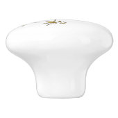 Bouton De Porte En Céramique Cardinal Couple (Côté)