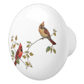 Bouton De Porte En Céramique Cardinal Couple (Droite)