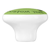 Bouton De Porte En Céramique Caricature de grenouille (Côté)