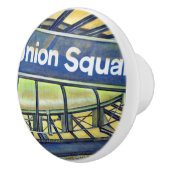 Bouton De Porte En Céramique Carré syndical (Droite)