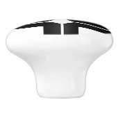 Bouton De Porte En Céramique Carrés (Côté)