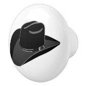 Bouton De Porte En Céramique Casquette Cowboy (Droite)