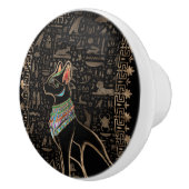 Bouton De Porte En Céramique Cat égyptien - Bastet (Droite)