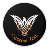 Bouton De Porte En Céramique Céltic Bird Ceramic Knob (Devant)