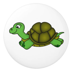 Bouton De Porte En Céramique Ceramic Knoth/Turtle