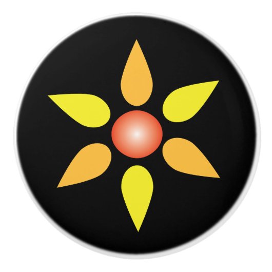 Bouton De Porte En Céramique Ceramic Pull Knob (Devant)