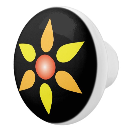 Bouton De Porte En Céramique Ceramic Pull Knob (Droite)