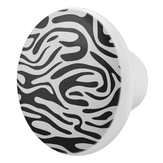 Bouton De Porte En Céramique Céramique Cabinet Knob (Droite)