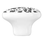 Bouton De Porte En Céramique Céramique Cabinet Knob (Côté)