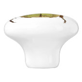 Bouton De Porte En Céramique Céramique de bousier doré (Côté)