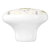 Bouton De Porte En Céramique Céramique florale (Côté)