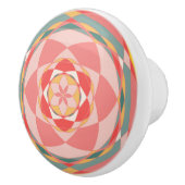 Bouton De Porte En Céramique Cercles de couleur (Droite)