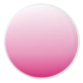 Bouton De Porte En Céramique cerisier rose croustillant rose (Devant)