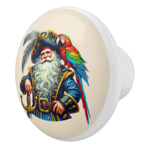 Bouton De Porte En Céramique Chambre de garçons amateurs de pirates cool