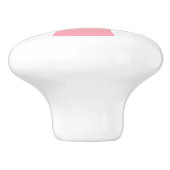 Bouton De Porte En Céramique Champignons roses (Côté)