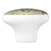 Bouton De Porte En Céramique Chanter des grenouilles (Côté)