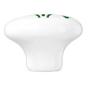 Bouton De Porte En Céramique Chardon d'emblème écossais (Côté)