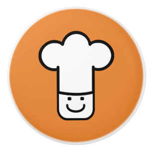 Bouton De Porte En Céramique Chef