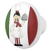 Bouton De Porte En Céramique Chef italien #4 (Droite)