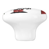 Bouton De Porte En Céramique Chef italien #7 (Côté)