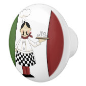 Bouton De Porte En Céramique Chef italien #7 (Droite)