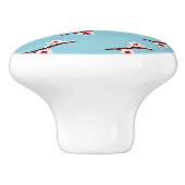 Bouton De Porte En Céramique Cherry Blossom, Pink Sakura, Votre Nom (Côté)