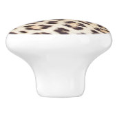 Bouton De Porte En Céramique Cheveux de léopard (Côté)