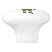 Bouton De Porte En Céramique chibi (Côté)