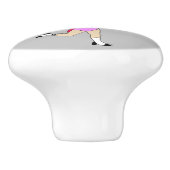 Bouton De Porte En Céramique chibi (Côté)