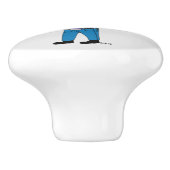 Bouton De Porte En Céramique chibi (Côté)