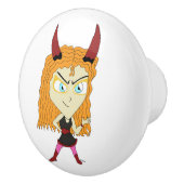 Bouton De Porte En Céramique chibi (Droite)