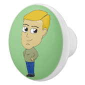 Bouton De Porte En Céramique chibi (Droite)