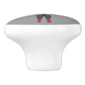 Bouton De Porte En Céramique chibi (Côté)