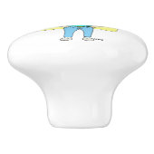 Bouton De Porte En Céramique chibi (Côté)